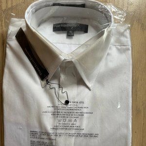 Perry Ellis Evening | White Tuxedo Dress Shirt